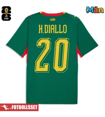 Senegal Habib Diallo #20 Bortatröja VM 2026 Kortärmad